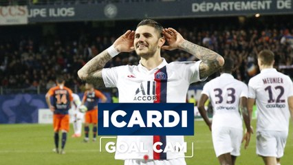Goal Cam : Mauro Icardi v Montpellier
