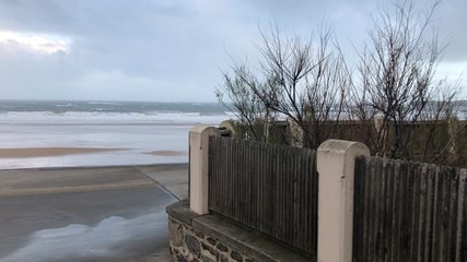 Tempête Atiyah. Ça souffle fort à Saint-Malo ce lundi !