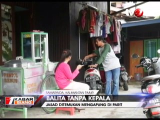 Jasad Balita Tanpa Kepala Ditemukan Mengapung di Parit