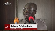 Oshiomhole on Obaseki: Edo people have confidence in our performances