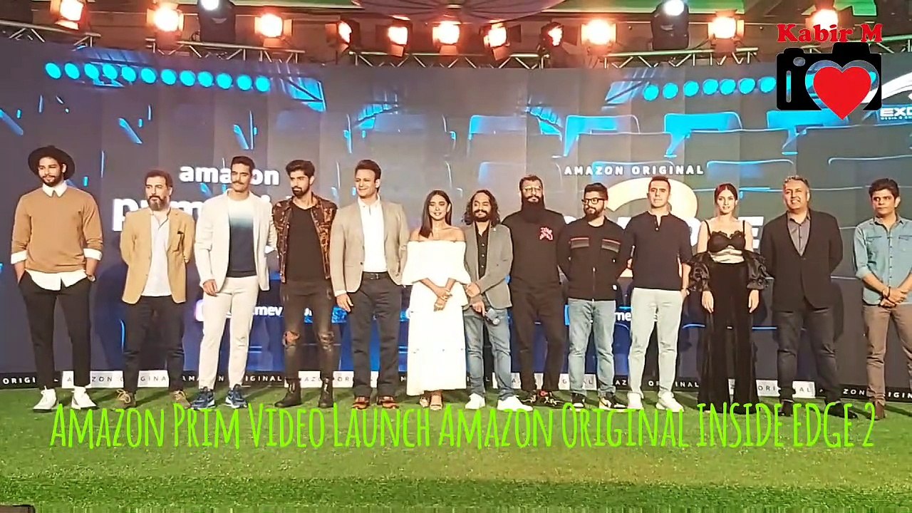 The Launch of Amazon Original Series Inside Edge 2 #InsideEdge2 #AmazonPrimeVideo #VivekOberoi #AmazonOriginal #InsideEdge2 #AmazonPrimeVideo