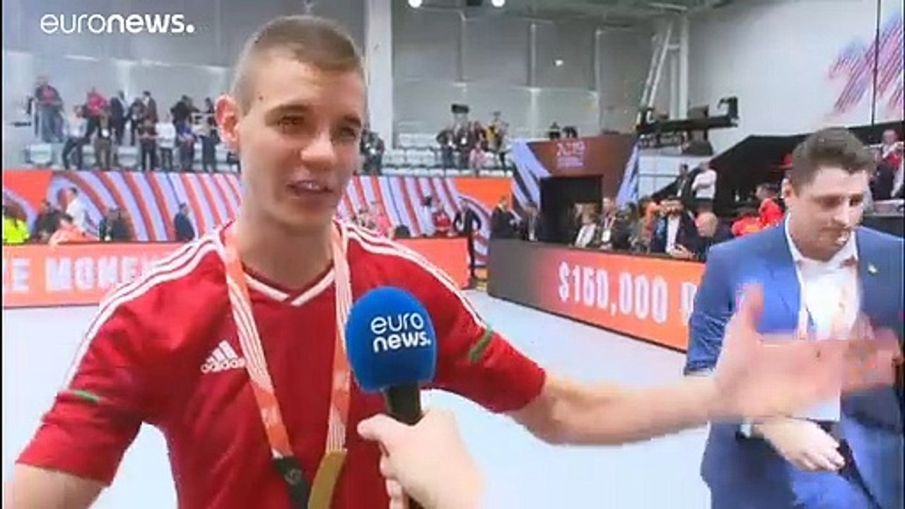 Budapest: Ungarn dominiert Teqball-WM 2019