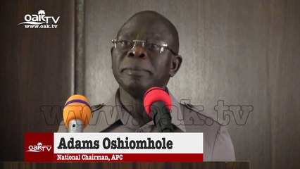 Buhari, Oshiomole, meets APC chairmen in Abuja