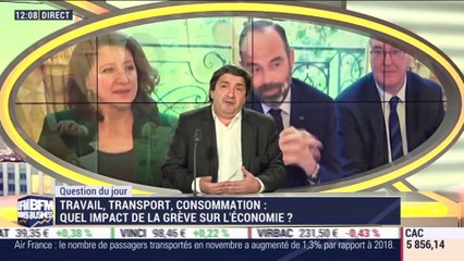 Dominique Restino (Chambre de Commerce et d'Industrie de Paris) : Travail, transport, consommation... quel impact de la grève sur l'économie ? - 09/12