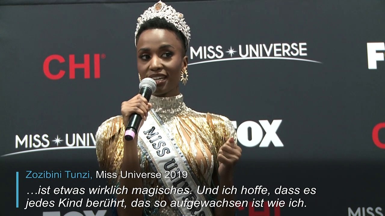 Neue Miss Universe: Ich wurde nie als schön angesehen