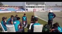 Pakistan cricket team practice at Rawalpindi Stadium test series against Srilanka