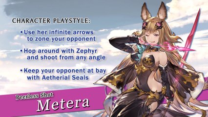 Granblue Fantasy Versus - Bande-annonce de Metera