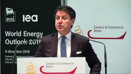 Intervento di Conte in occasione della presentazione del "World energy outlook 2019"