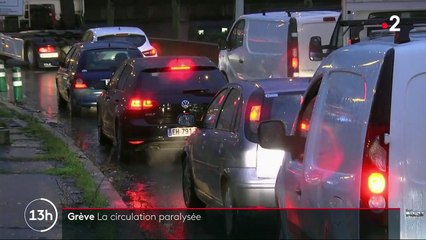 Grève dans les transports : la circulation paralysée