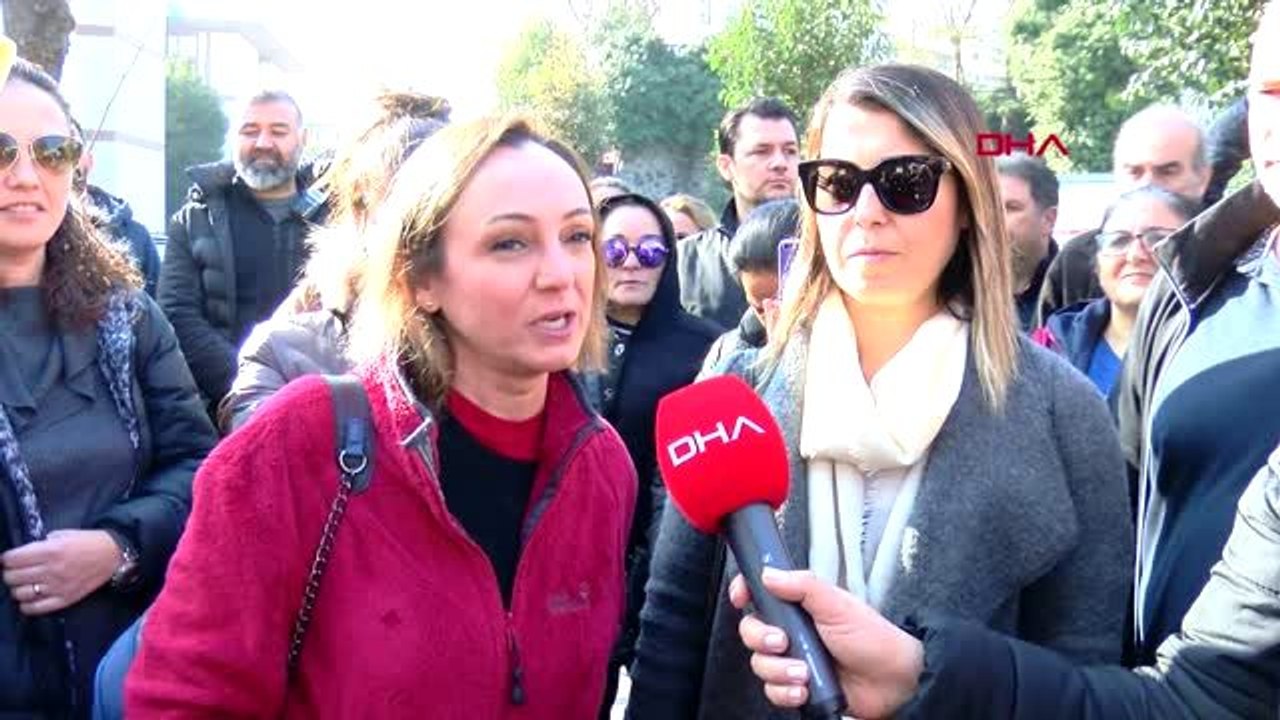 Özel okul mağduru velilerden istanbul milli eğitim müdürlüğü önünde eylem