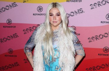 Kesha inspired by the rainbow