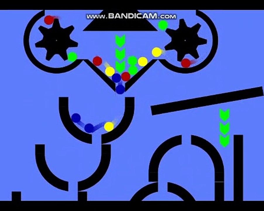 Amazing Colorful Marble Race