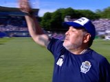 Argentine - Maradona en larmes après la victoire de Gimnasia