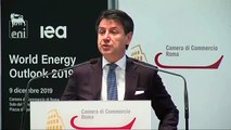 Conte alla presentazione del World energy outlook 2019 (09.12.19)