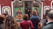 Capri - Wave mostra artisti nelle vetrine dei negozi a Capri (09.12.19)
