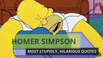 The Simpson's - Homer Simpson's most stupidly, hilarious quotes