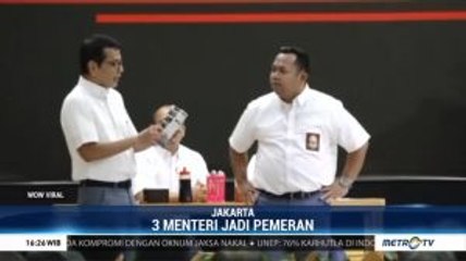 Teatrikal Antikorupsi Ala 3 Menteri