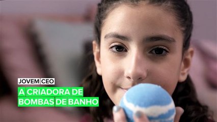 Jovem CEO: A criadora de bombas de banho