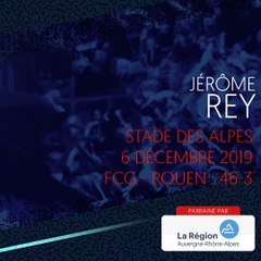 L'essai de Jérôme Rey contre Rouen