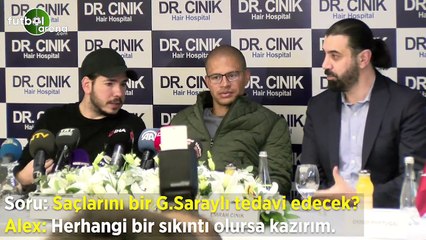 Alex de Souza espriyi patlattı! "Herhangi bir sıkıntı olursa saçları kazırım"