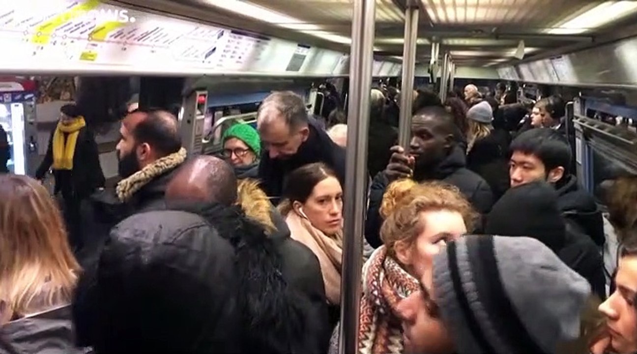 Verkehrschaos am 5. Streiktag in Frankreich