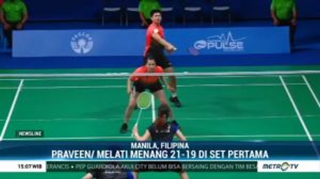 Ganda Campuran Bulu Tangkis Praveen/Melati Sumbang Emas untuk Indonesia