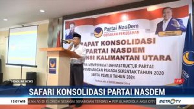 Partai NasDem Lanjutkan Konsolidasi ke Kalimantan Utara