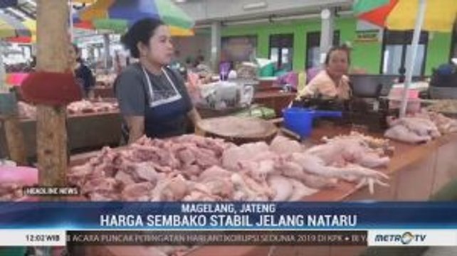 Jelang Nataru, Pemkot Magelang Pantau Harga Sembako di Pasar Tradisional