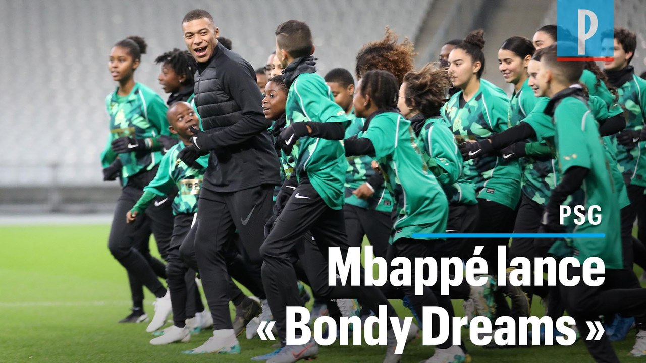 Kylian Mbappé présente sa ligne de vêtements dédiée à Bondy