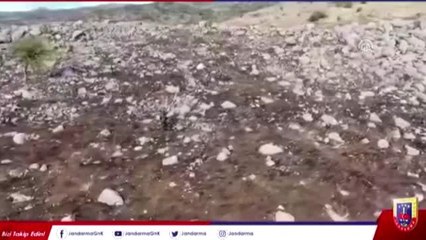 Şırnak'ta şehit olan kadın bomba imha uzmanının görev başındaki görüntüleri