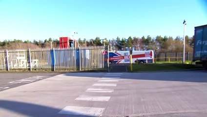 Boris Johnson arrives for his speech in Sunderland