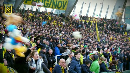 Lancer de Peluches du FC Nantes