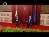 Roma - Saluto della Stampa parlamentare al Presidente Fico (09.12.19)