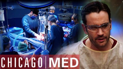 Window Cleaner Falls From 45 Stories | Chicago Med