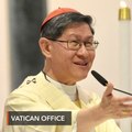 Cardinal Tagle to lead top Vatican office