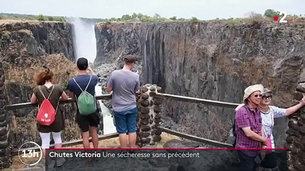 Afrique : les chutes Victoria sont à sec