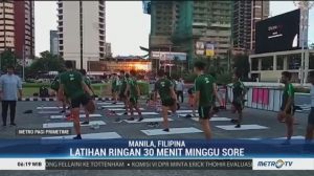 Garuda Muda Gelar Latihan Ringan Jelang Final Melawan Vietnam