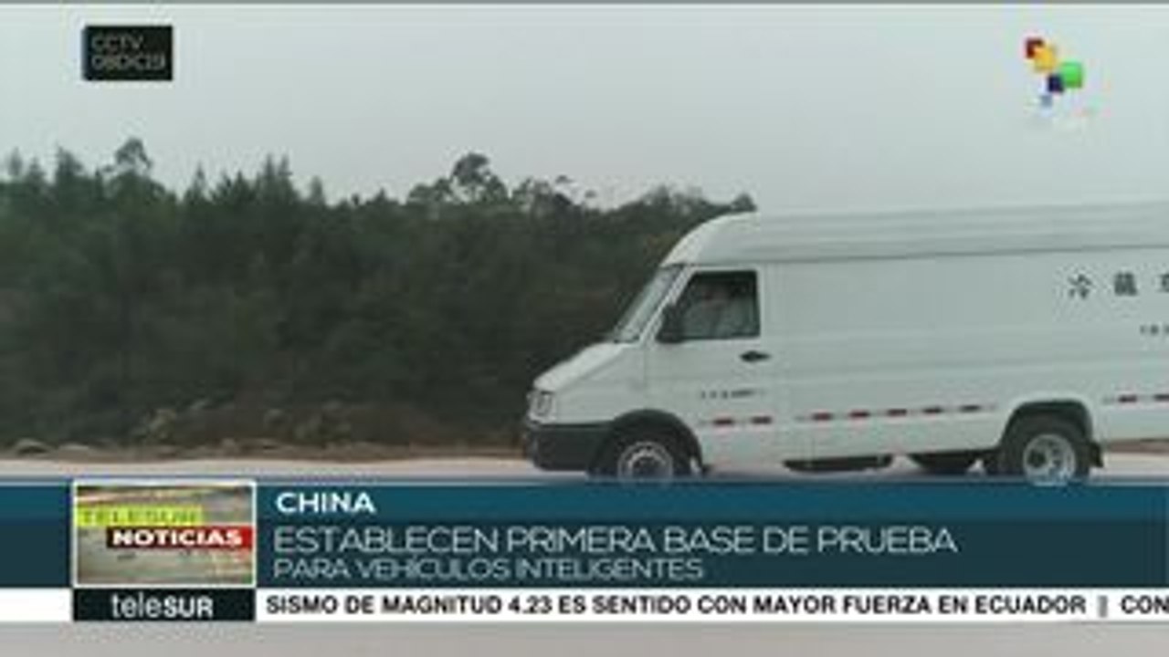 Establecen primera base de prueba para vehículos inteligentes en China