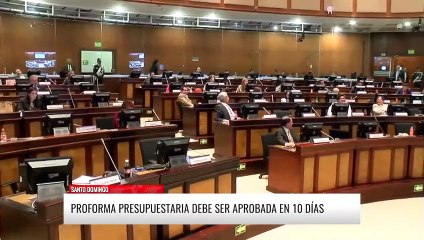 Proforma presupuestaria para el 2020 se reduce aproximadamente en 600 millones de dólares