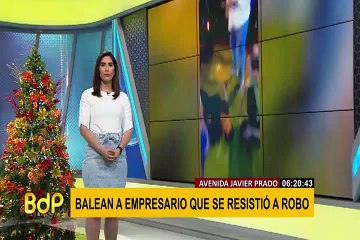 Asalto en Javier Prado: policía tras pasos de segundo ‘raquetero’