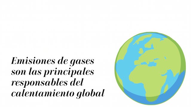 Emisiones de gases son las principales responsables del calentamiento global
