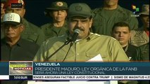 Revela pdte. venezolano que milicia será por ley parte de la FANB