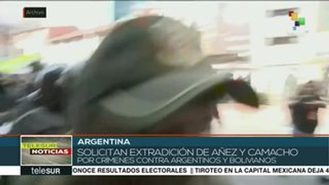 Piden indígenas argentinos extradición de Jeanine Áñez por crímenes