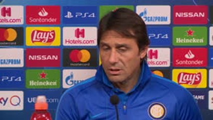 Video herunterladen: Conte expects Barcelona threat despite knockout qualification