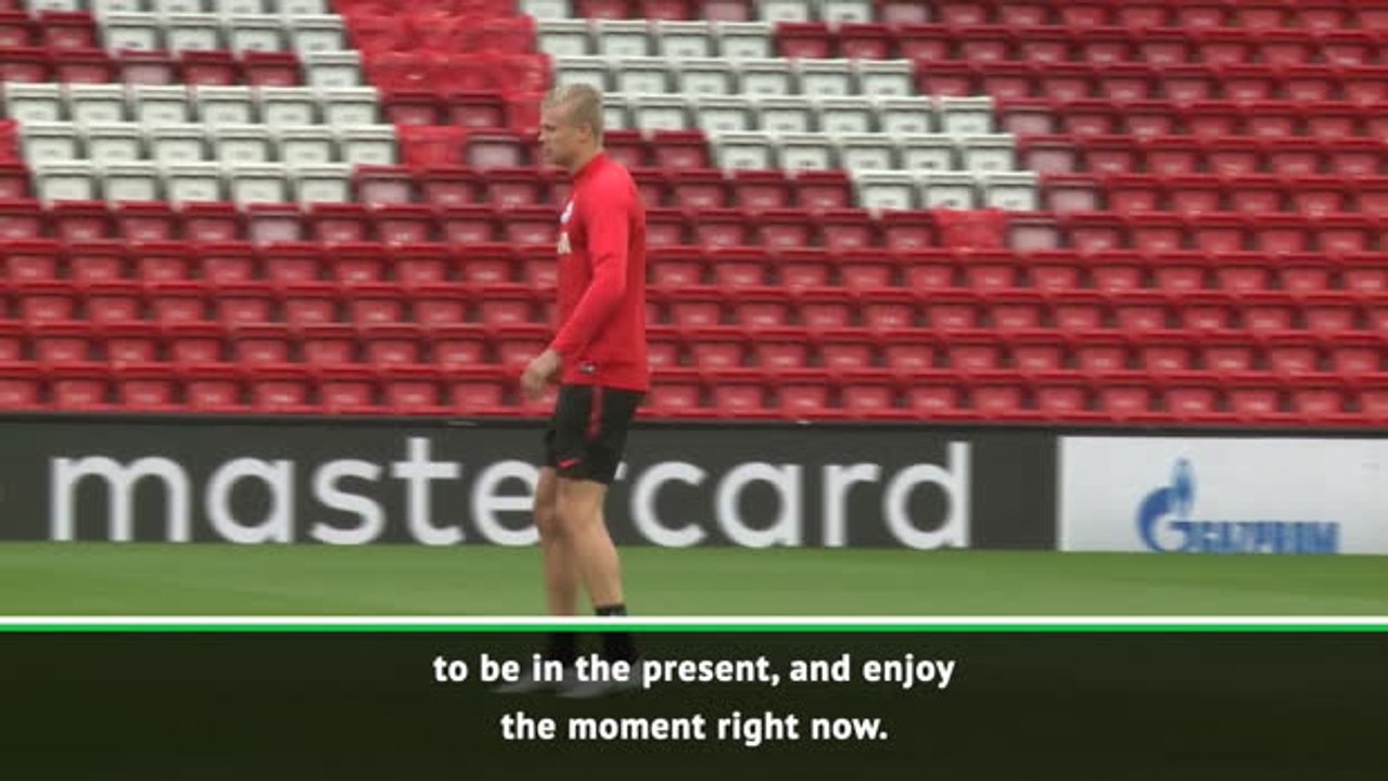 Salzburg hotshot Haaland plays down transfer rumours