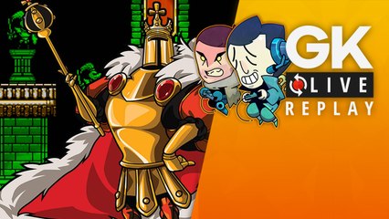 [GK Live Replay] Pipo joue cartes sur table dans Shovel Knight : King of Cards