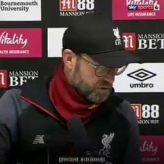 Football - Jurgen Klopp's reaction to a reporter's phone going off is priceless