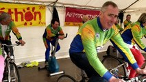 Les cyclos de l'ACM Muzillac pédalent pour le Téléthon