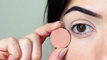 Beginners Eye Makeup Tutorial Using One Matte and One Metallic  How To Apply Eyeshadow