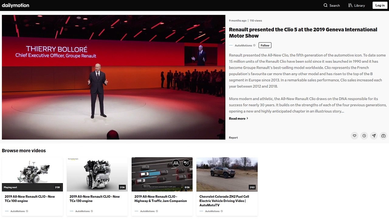 Renault - VerticalVue by Dailymotion